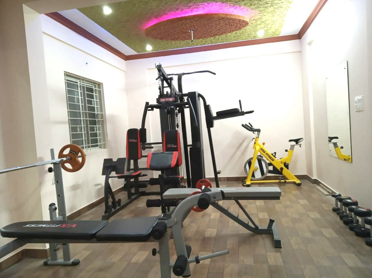 Fully equipped gym