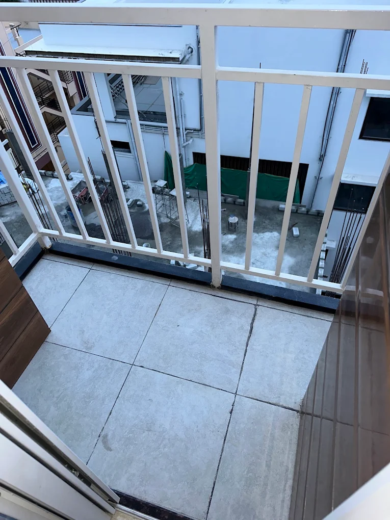 Private balcony
