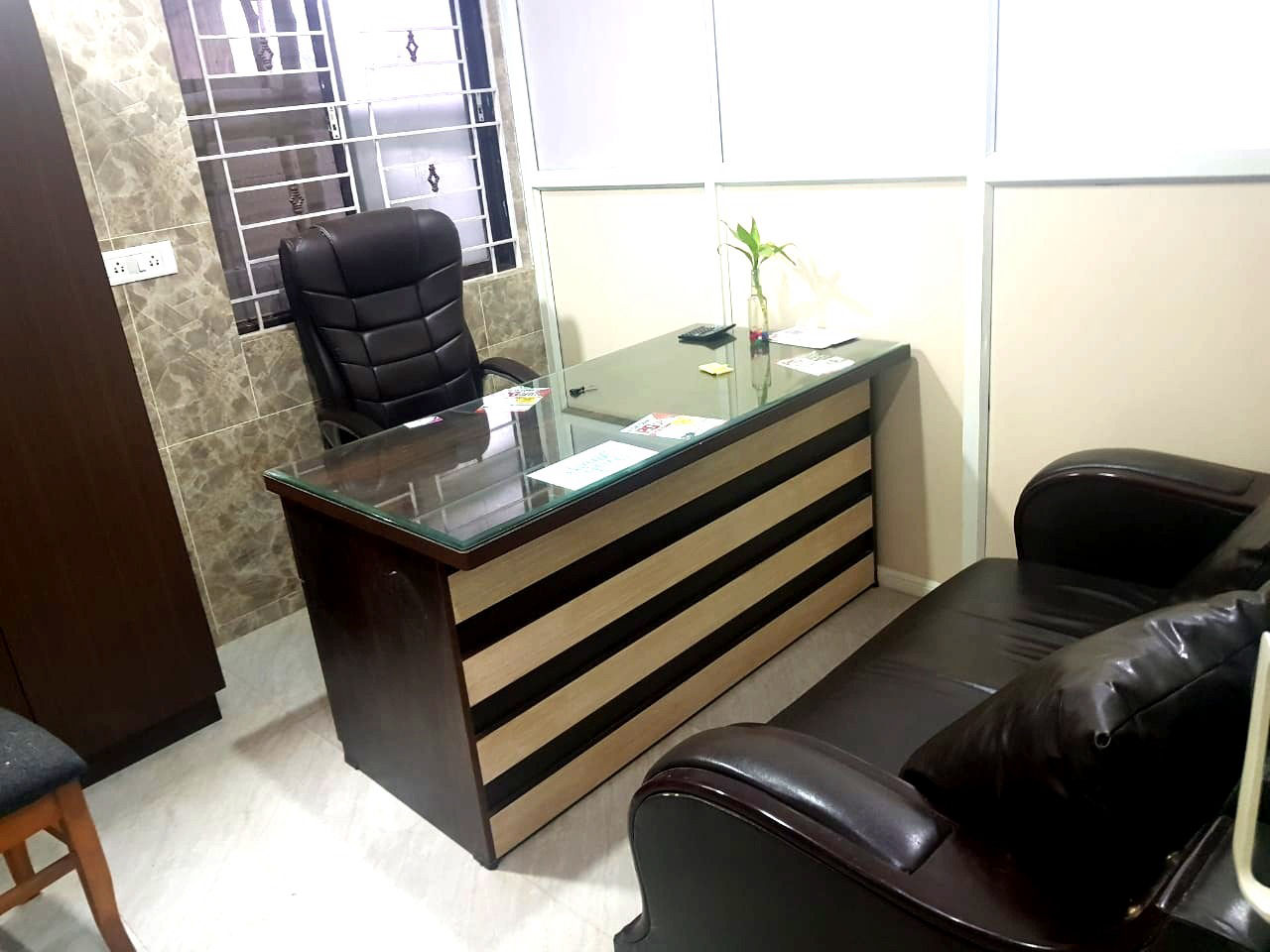 Reception and office